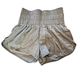 Free People FP Movement Shorts Athletic Sz Small Gray "The Way‎ Home"